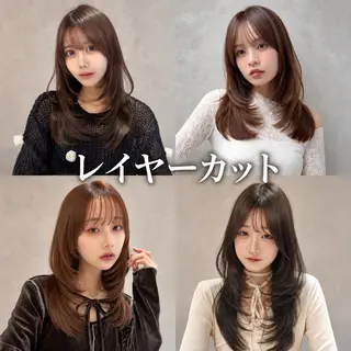 セミロング ✨NOAHLNOVA レイヤー・カラー✨のヘアスタイル