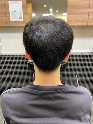 ショート メンズ メンズパーマモデル 大募集中のヘアスタイル