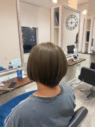 ショート カラー 山内 星愛🫧のヘアスタイル