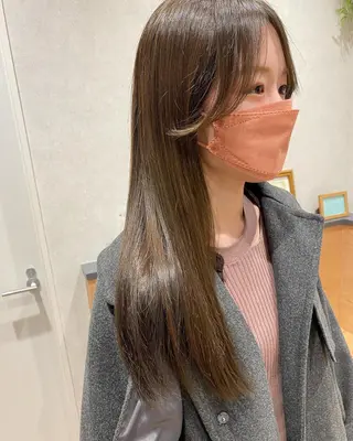 ショート カラー パーマ メンズ キッズ マツエク・マツパ 山本 銘子のヘアスタイル