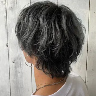 カラー メンズ メンズカットパーマ ✂️ JOYAのヘアスタイル