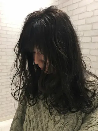 カラー 北野 親善のヘアスタイル