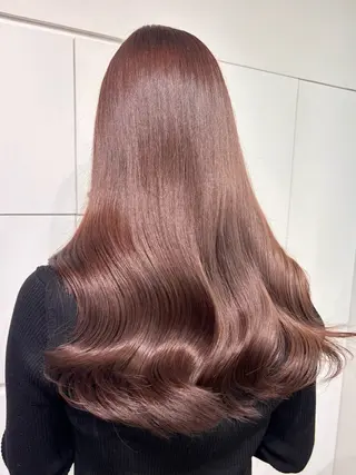 セミロング ダブルカラー/ブリー チ🍀mizukiのヘアスタイル