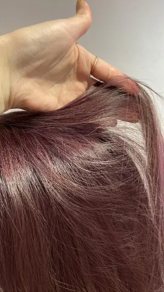 ロング カラー Sunny side 大名   RIOのヘアスタイル
