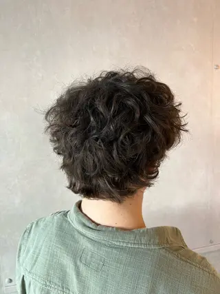 パーマ メンズ 💜髪質改善/ 艶カラー/ミナ🩷のヘアスタイル