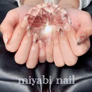 ネイル miyabi nail 桂川駅近くのネイルデザイン