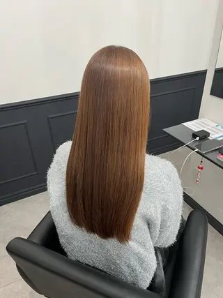 ロング カラー 多田 朝光のヘアスタイル
