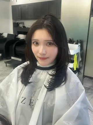 ロング カラー オールマイティ美容師 💋𝑨𝑵𝑵𝑨のヘアスタイル