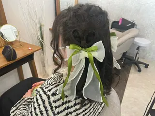 ヘアアレンジ 艶髪🇰🇷髪質改善 🎀ikuno🎀のヘアスタイル