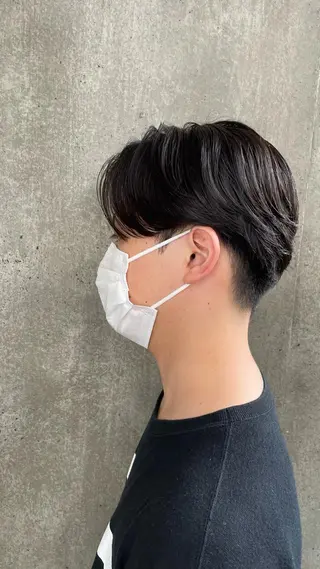 パーマ メンズ もりたみかこ 美容師お休み中のヘアスタイル