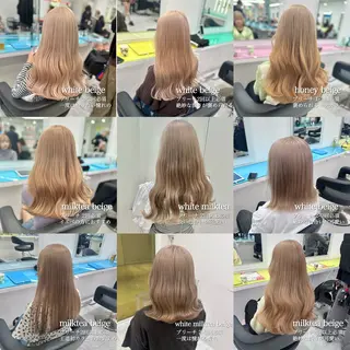 ロング カラー ♡ダブルカラー特化♡ miyuのヘアスタイル