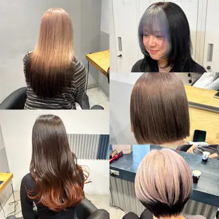 カラー 💎ハイトーン/艶 カラー モエカ💎のヘアスタイル