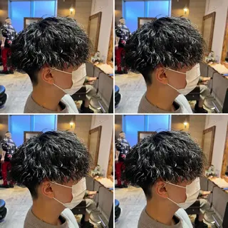 パーマ メンズ メンズパーマ特化 望月謙二郎のヘアスタイル