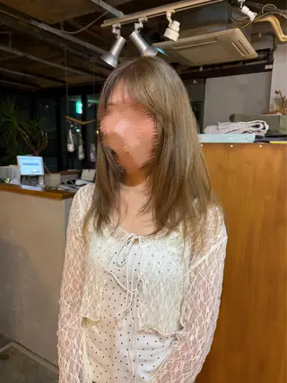 ロング 松倉 沙奈のヘアスタイル