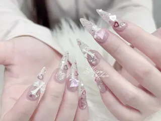ネイル yukina 長さ出しネイル専門店のネイルデザイン
