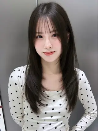 ロング レイヤー特化 横浜 佐藤拳太のヘアスタイル