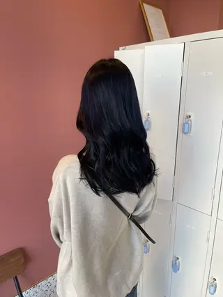 セミロング ✨透明感カラー✨ 🌈艶カラー🌈のヘアスタイル