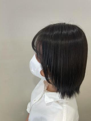 カラー 笠原未稀/カット・ ブリーチ無しカラーのヘアスタイル