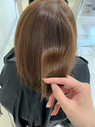 ショート 🪿透明感/艶カラー ﾜﾀﾅﾍﾞｱｵｲのヘアスタイル