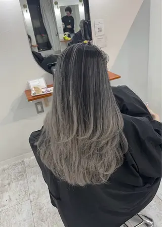 セミロング カラー 指名数No.1 /NAOYAのヘアスタイル