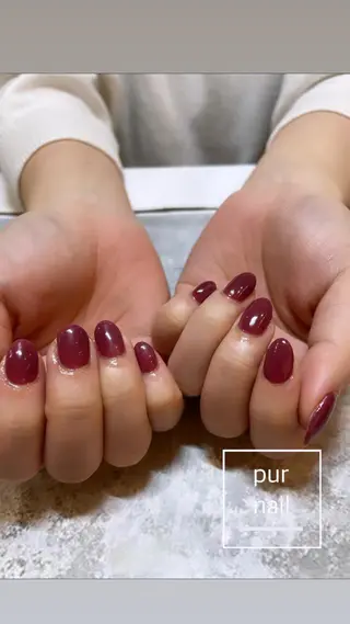 ネイル +pur  nail luxury店のネイルデザイン