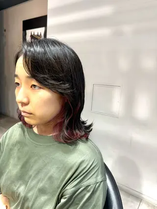 ミディアム カラー 似合う髪型見つけます AYAKAのヘアスタイル