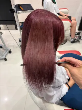 カラー みやぎ はるひのヘアスタイル