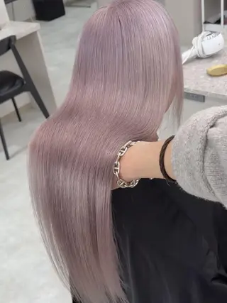ロング カラー 🎀ブリーチ ハイト ーン ♡Kanon♡のヘアスタイル
