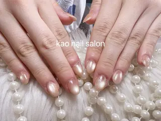 ネイル kao nail マグネット/長さだしのネイルデザイン