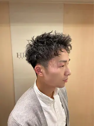 ショート パーマ 代表 武田晃英のヘアスタイル