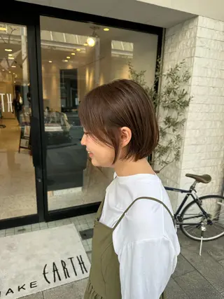 ショート 縮毛矯正/髪質改善 EARTH髙橋のヘアスタイル