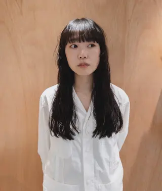 ロング パーマ 濱田 憲佑のヘアスタイル