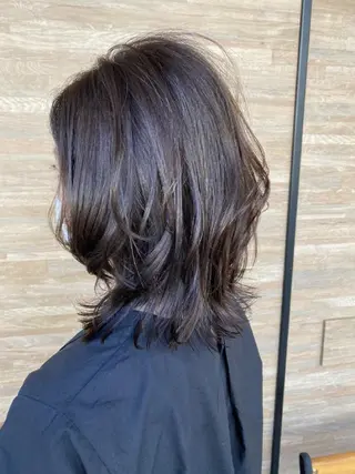 ミディアム grow MASAKIのヘアスタイル