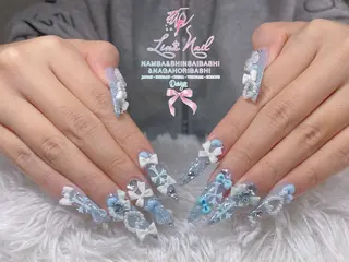ロング Linanail Nambaのマツエク・マツパデザイン