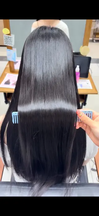 ロング インナーカラー/ ブリーチ/ことねのヘアスタイル