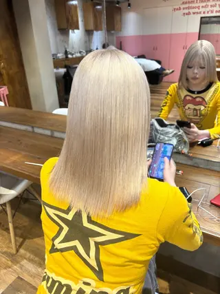 ミディアム カラー 🧡カラー特化💜 鈴木凱人🤍のヘアスタイル