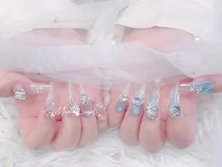 ネイル MoMoA Nail ネイル長さ出し専門店のネイルデザイン