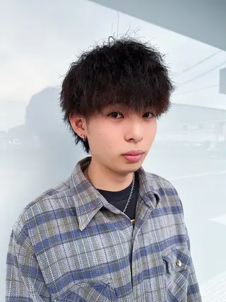 ミディアム パーマ BREK 袋井店のヘアスタイル