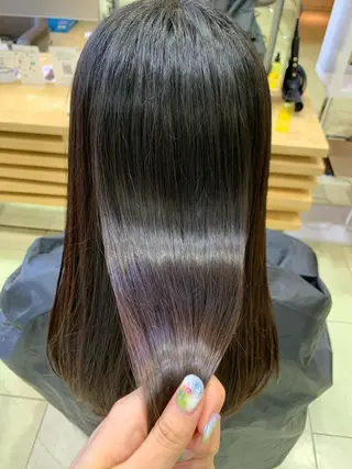 ロング 海外girl🤎 透明感ベージュmaoのヘアスタイル