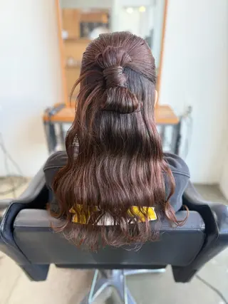 ロング 志賀 美沙のヘアスタイル