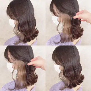 カラー 渋谷:インナーカラー ／🍒エリカ🍒のヘアスタイル