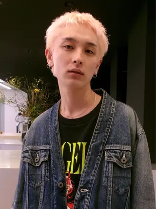 カラー メンズ LARK/メンズ特化 /シバヤ ユウキのヘアスタイル