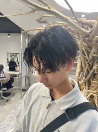 ショート メンズ フェザーショート⚡️ REONのヘアスタイル