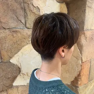 ショート メンズ しんぼり なおみのヘアスタイル