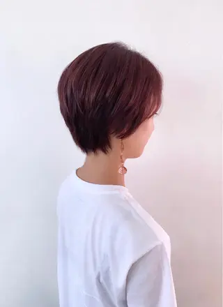 ショート 間水 和樹のヘアスタイル