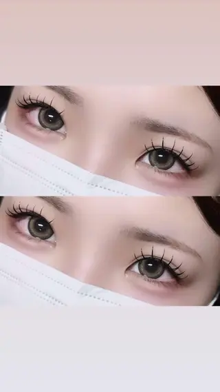 マツエク・マツパ 束感まつげ さりなのマツエク・マツパデザイン