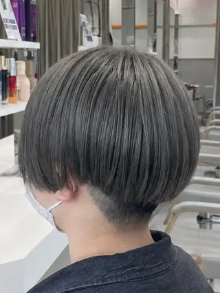 ショート レイヤー/ウルフ/デ ザインカラー💎藤原のヘアスタイル