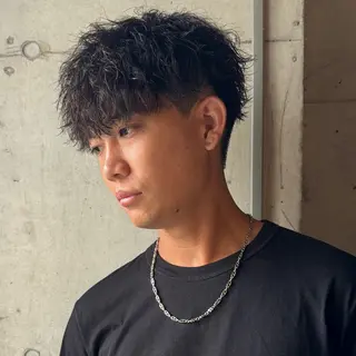 ショート パーマ メンズ お悩み×垢抜け特化 KAYA/渋谷のヘアスタイル