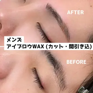 メンズ アイブロウ franfika かりごめのマツエク・マツパデザイン