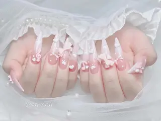 ネイル Sora nail 長さ出し専門店のネイルデザイン